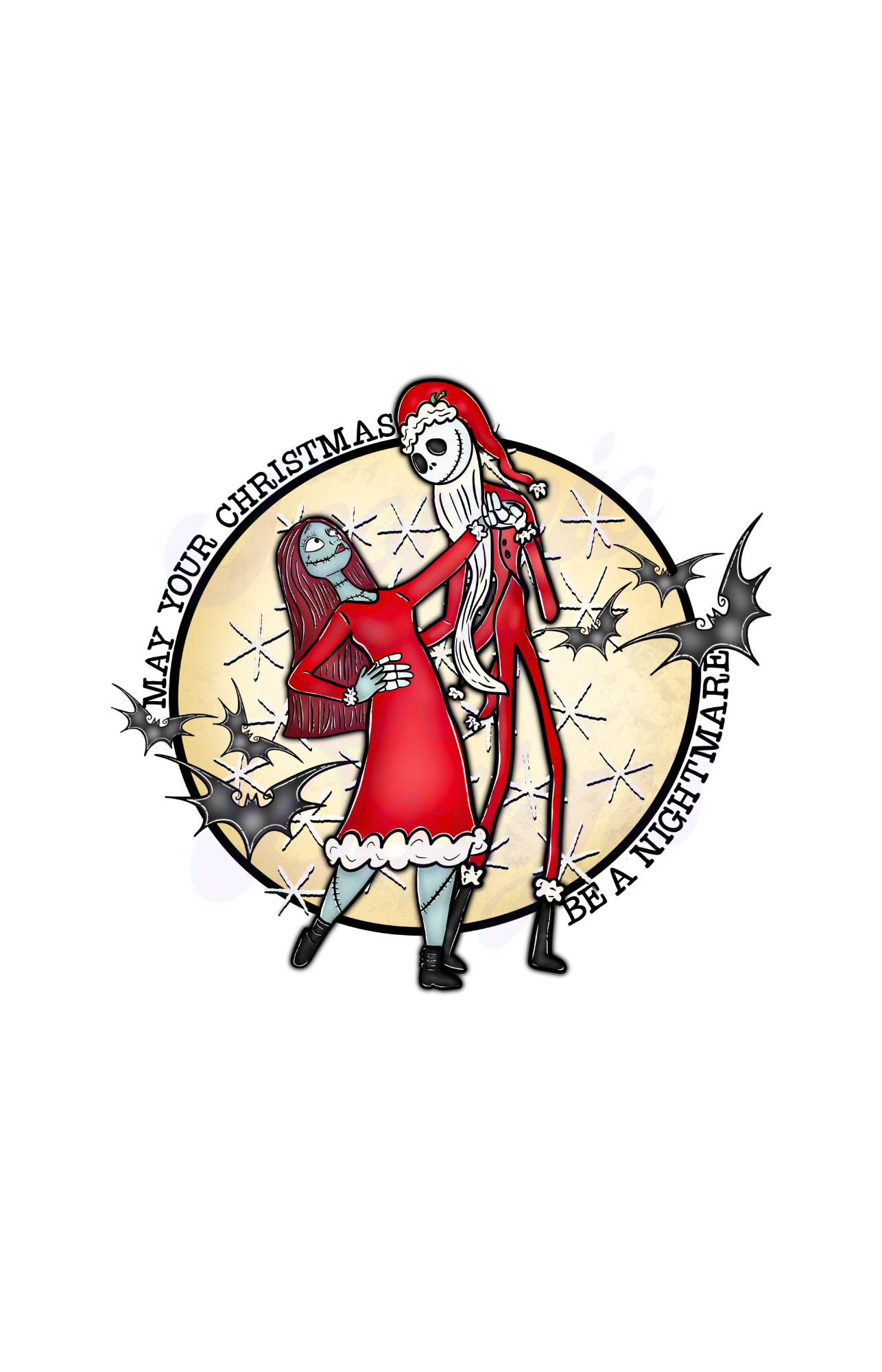 Nightmare Before Christmas- May Your Christmas Scorpio 65 Designs