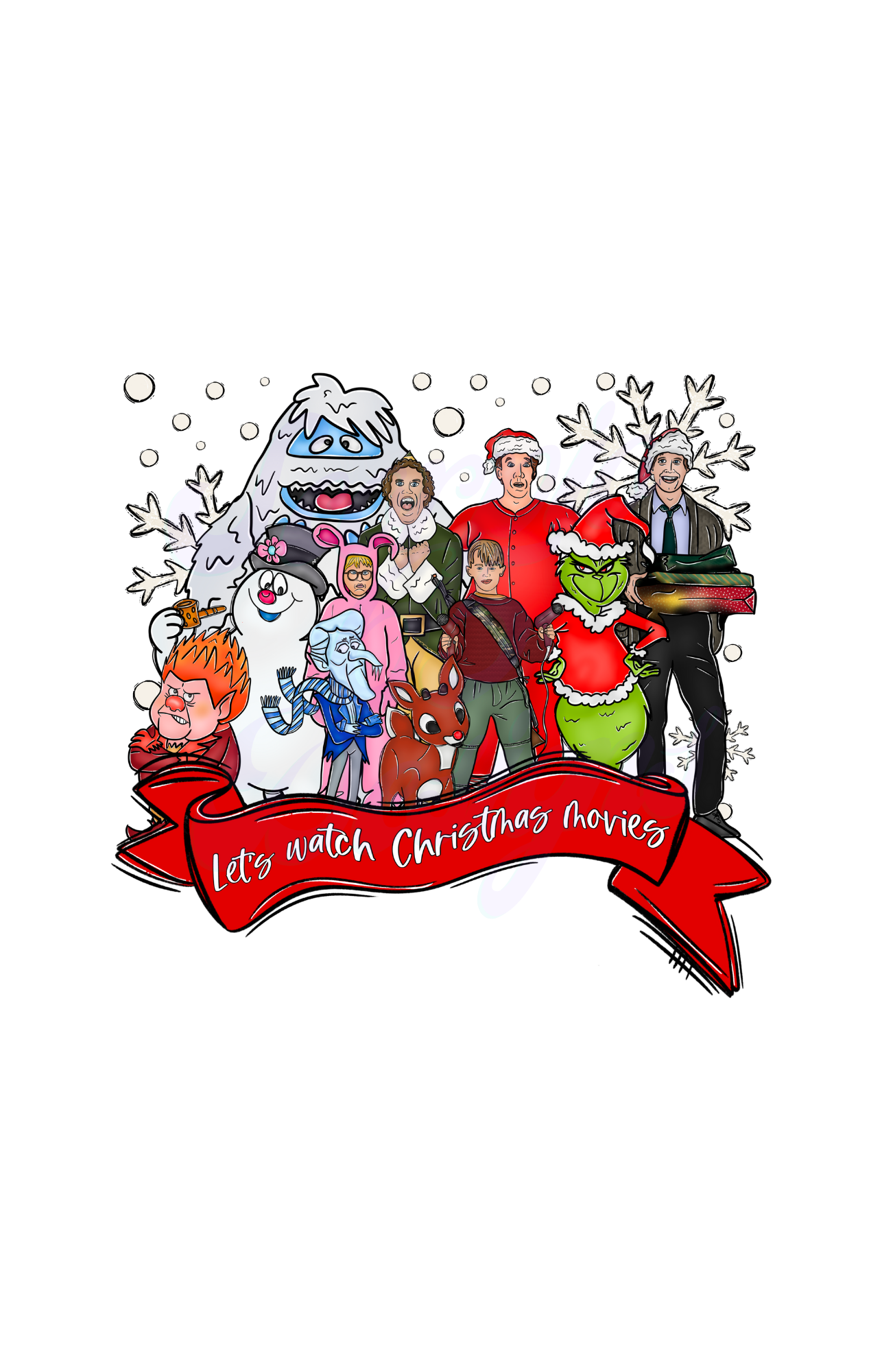 Let's Watch Christmas Movies Scorpio 65 Designs