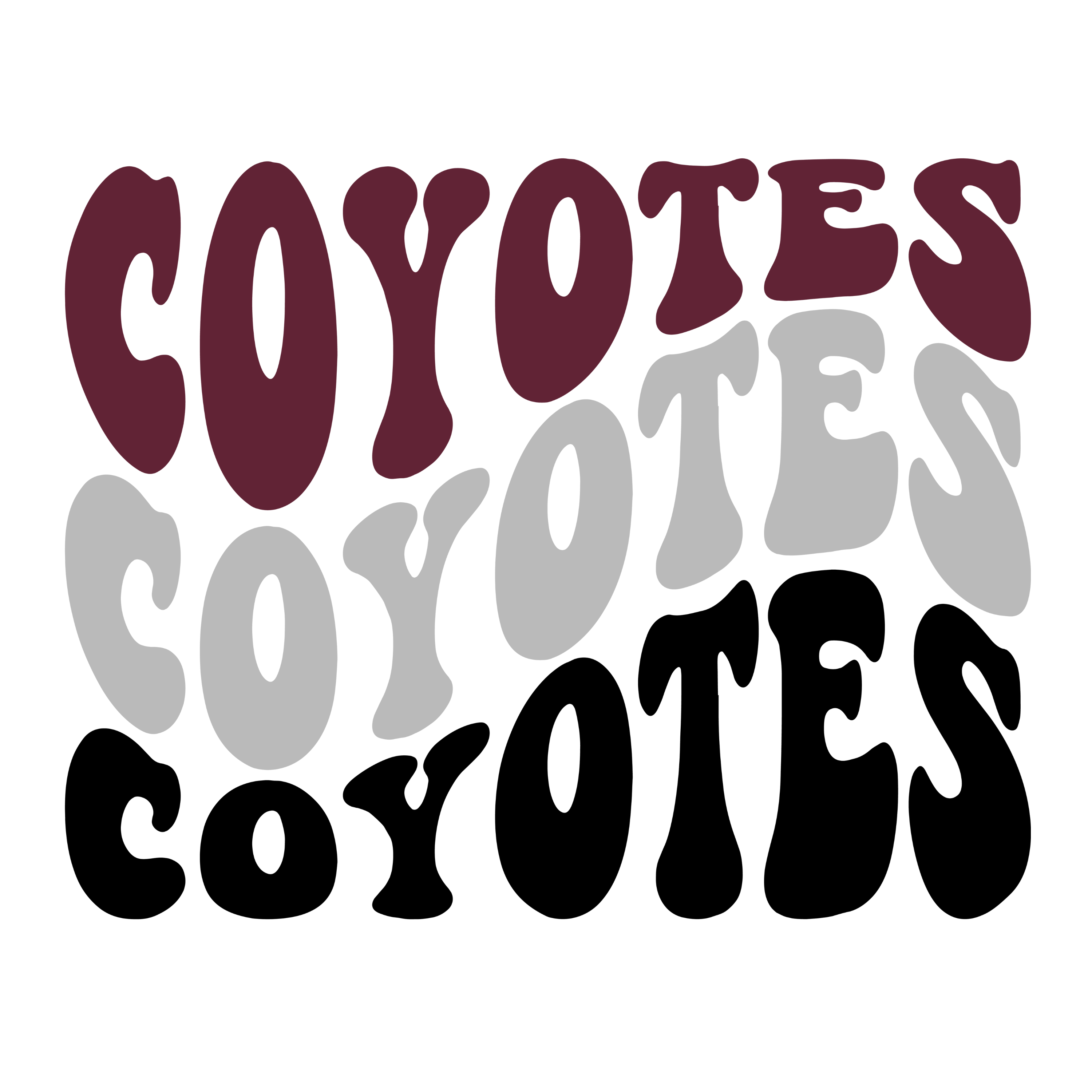 West Creek Coyotes Wavy Scorpio 65 Designs