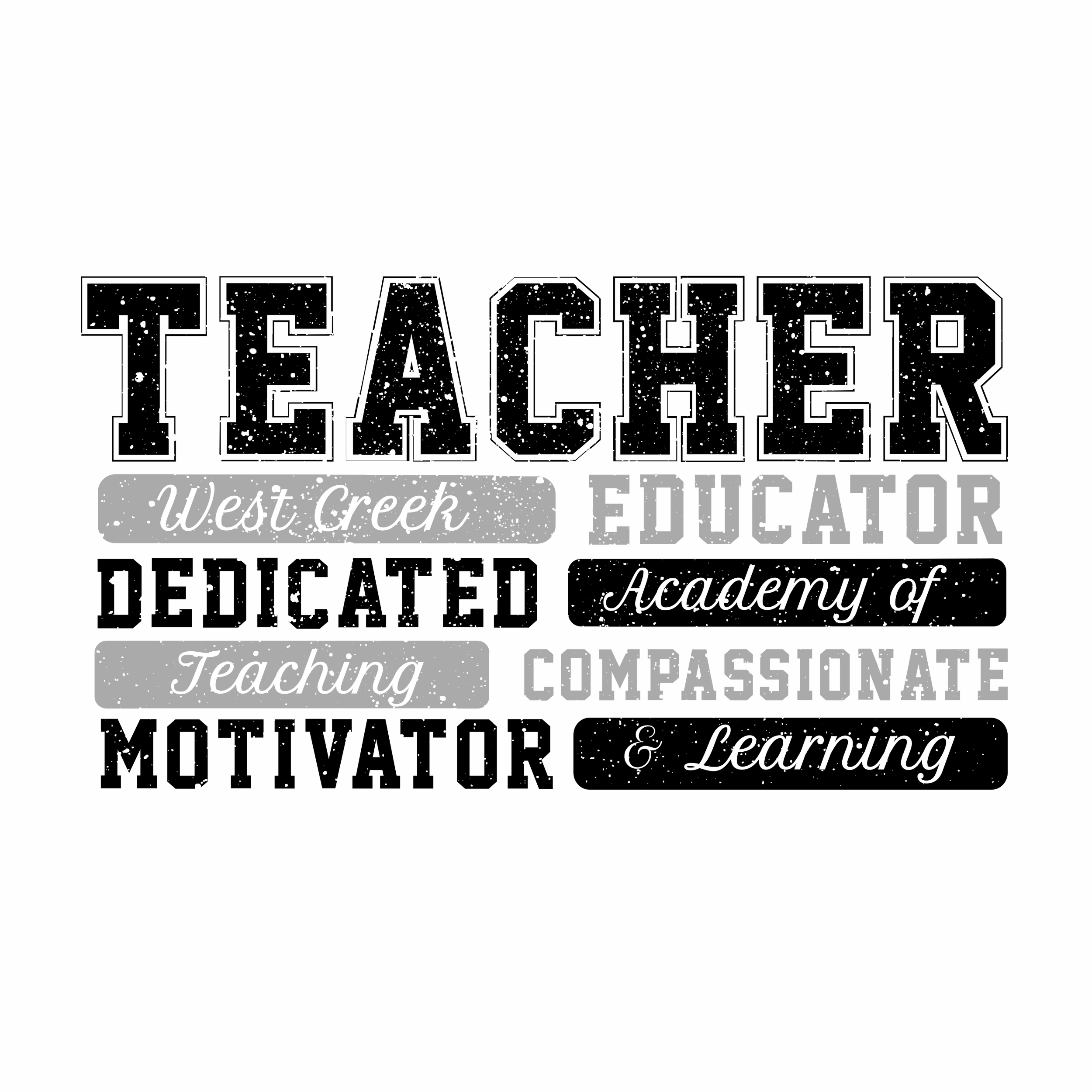 West Creek Teacher/Educator Scorpio 65 Designs