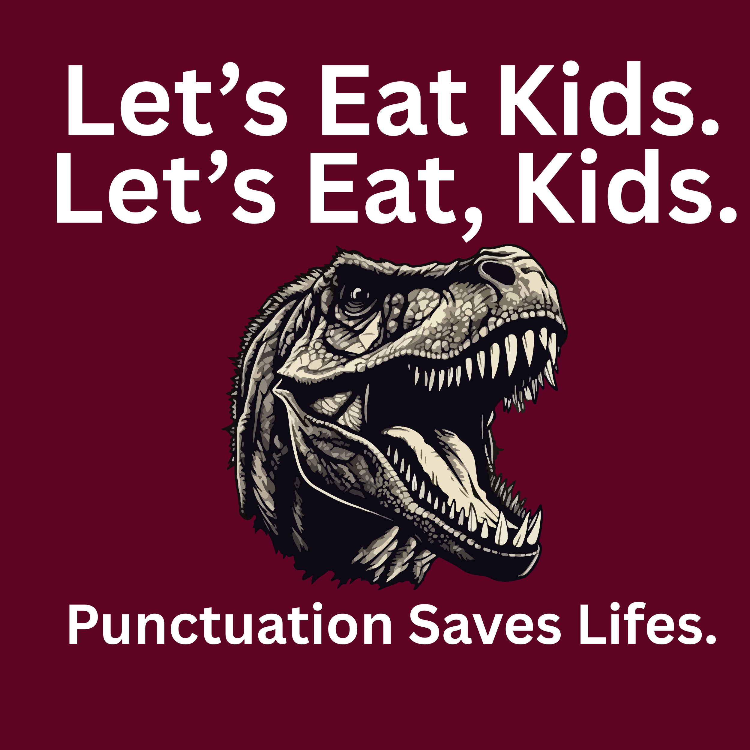 West Creek Punctuation Saves Lives Scorpio 65 Designs