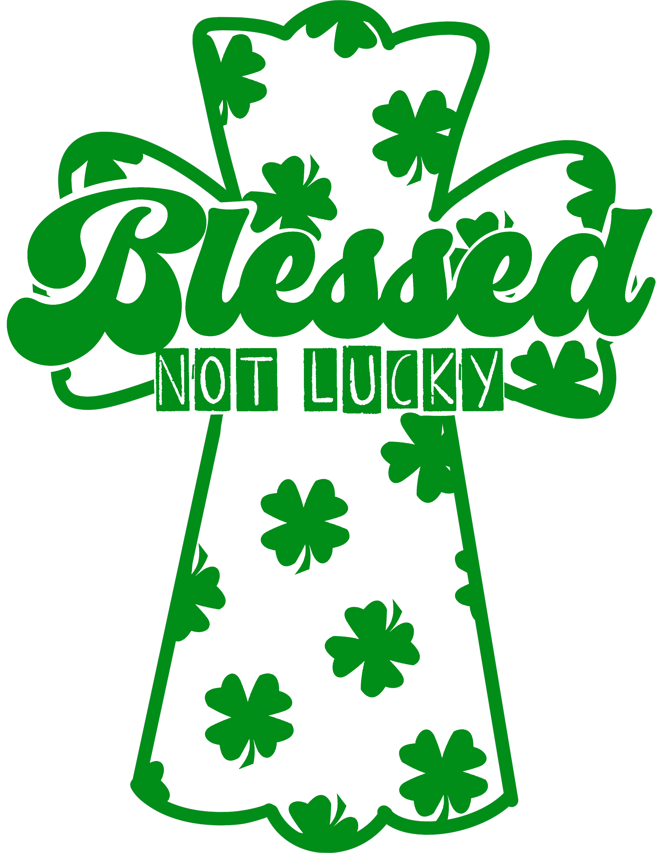 Blessed not lucky