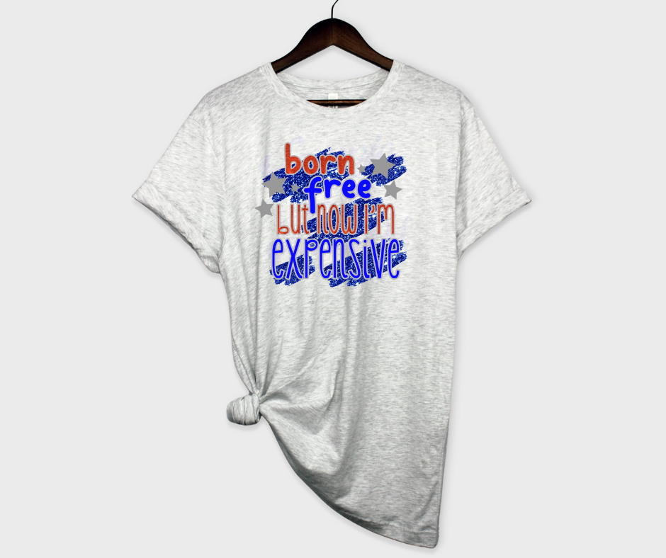 Born Free but Now Im Expensive DTF Transfer Scorpio 65 Designs