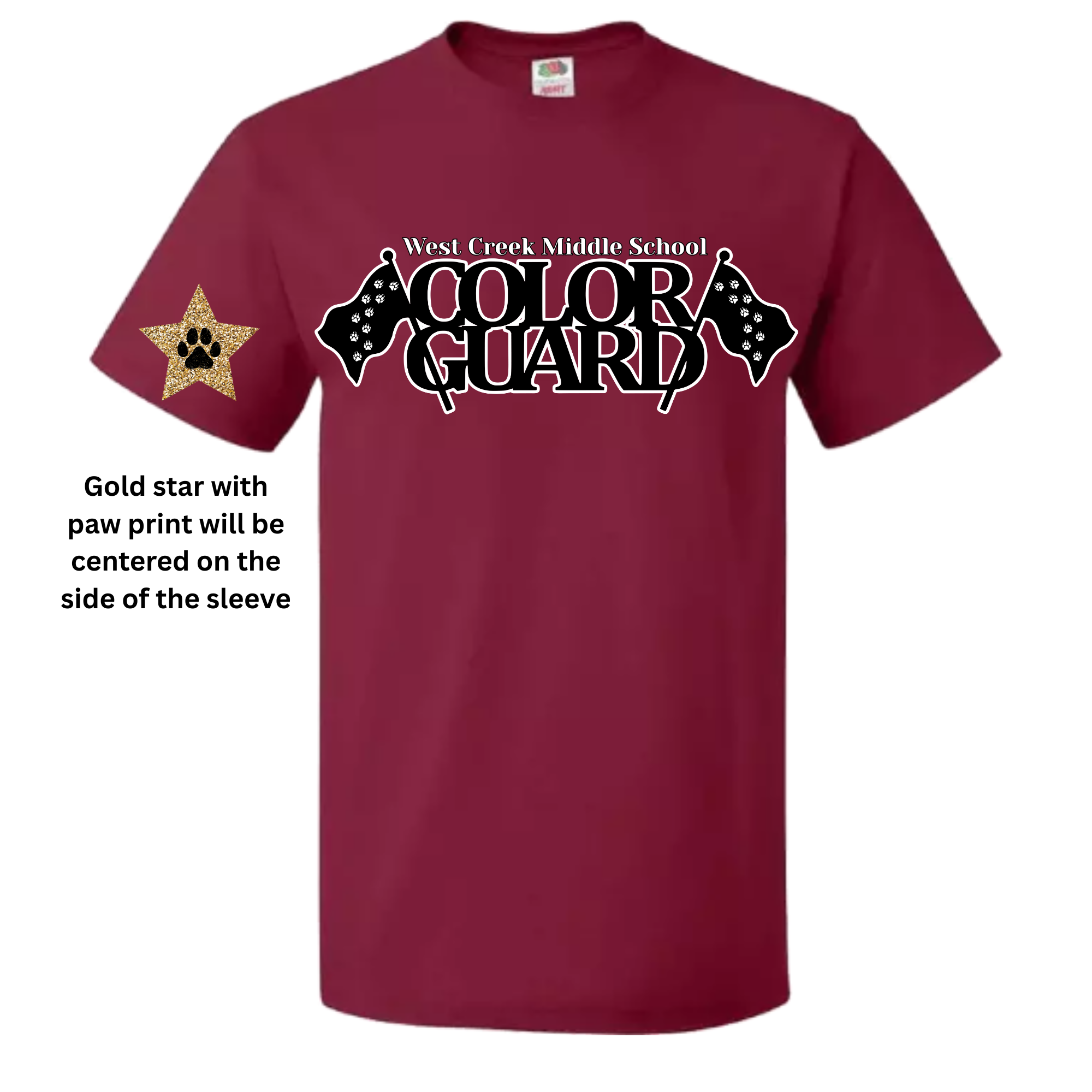West Creek Middle School Colorguard Scorpio 65 Designs