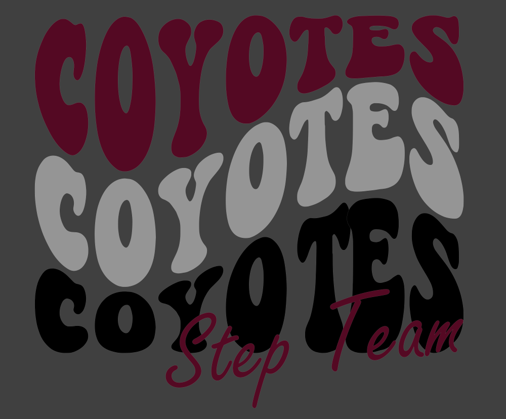 WCMS Step Team - Coyotes Wavy Scorpio 65 Designs