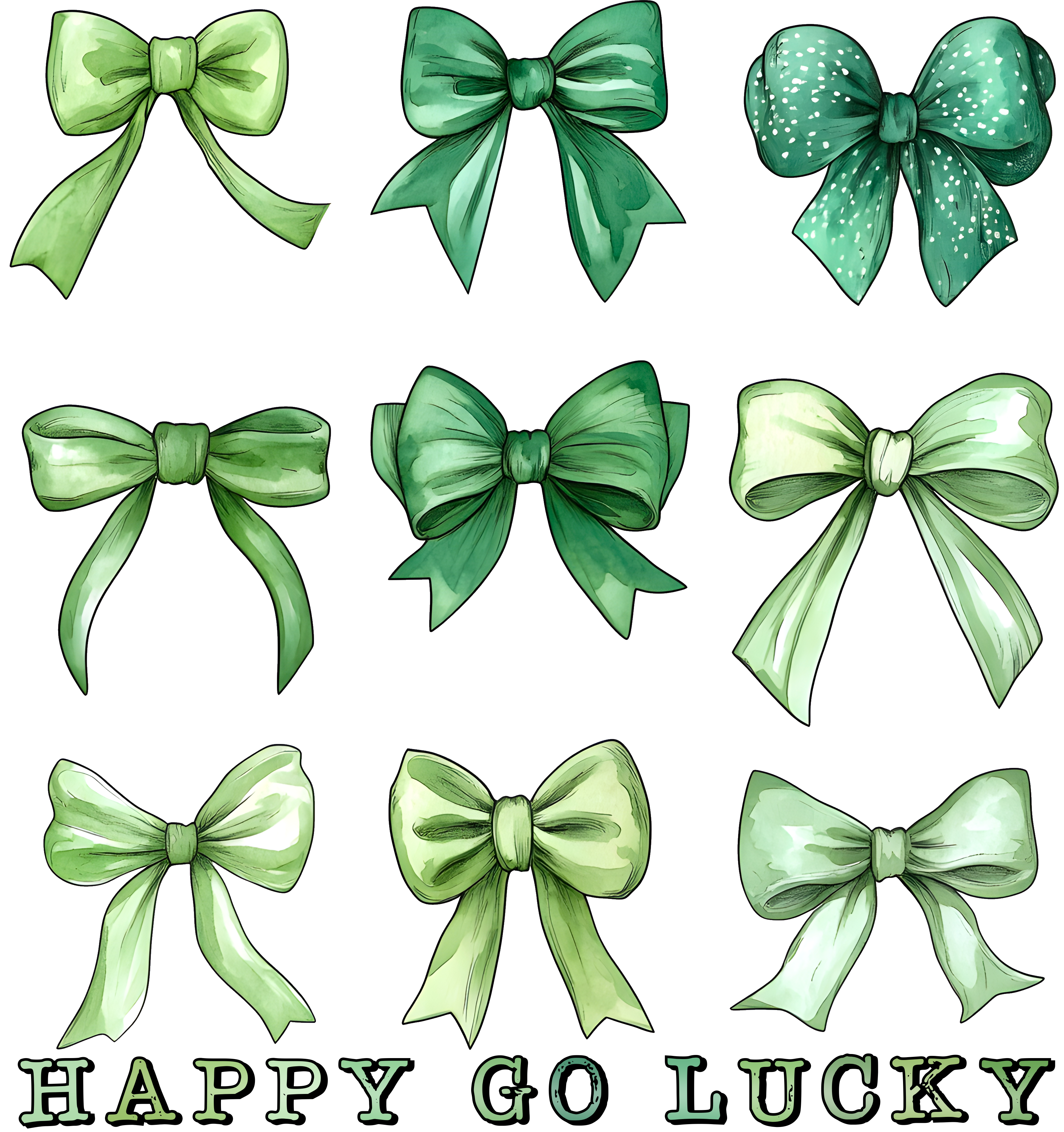 Happy Go Lucky Bows