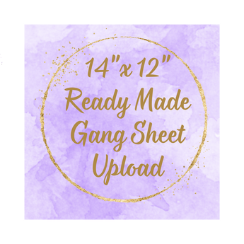 14" x 12" Custom DTF Gang Sheet Scorpio 65 Designs