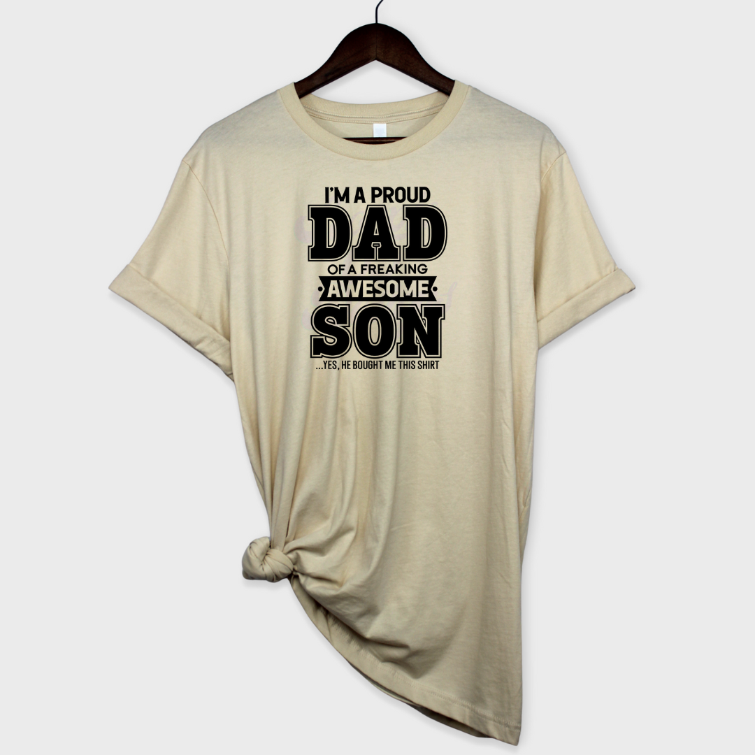 Im A Proud Dad Of A Freaking Awesome Son DTF Transfer Scorpio 65 Designs