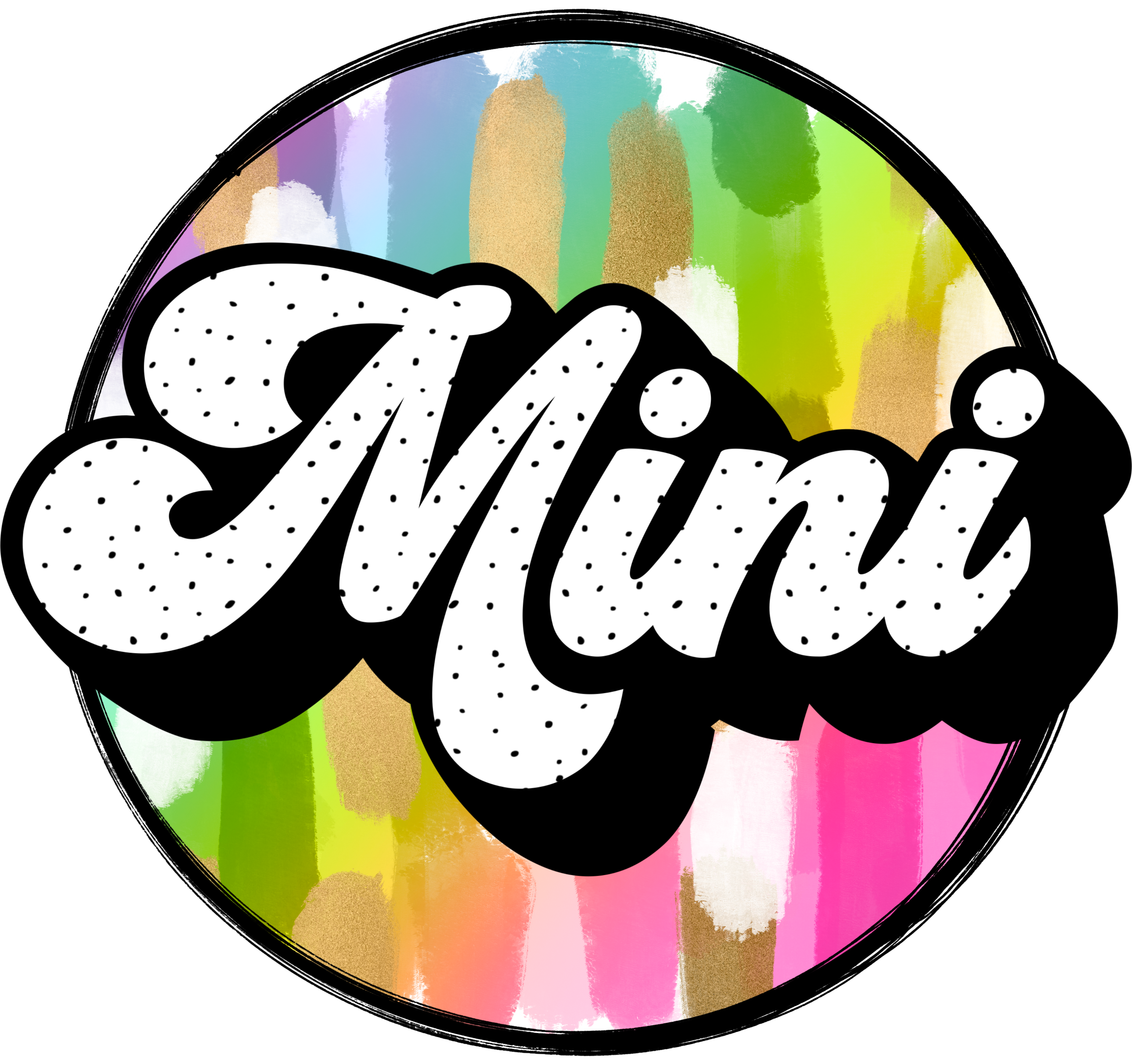 Mini circle- brush strokes Scorpio 65 Designs