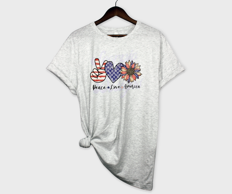 Peace Love America DTF Transfer Scorpio 65 Designs