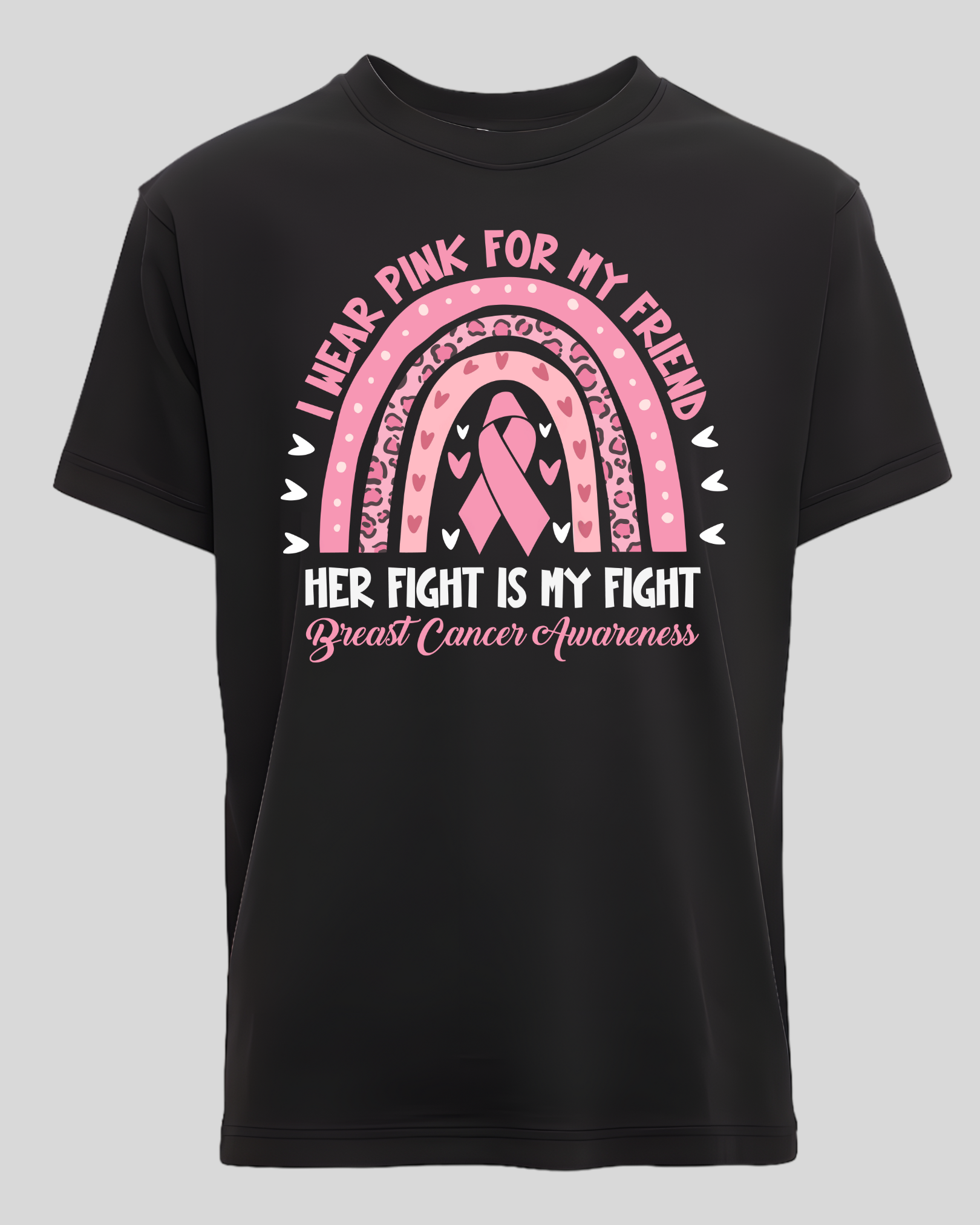 Breast Cancer Support Shirt - Roberts Family Scorpio 65 Designs