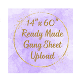 14" x 60" Custom DTF Gang Sheet Scorpio 65 Designs