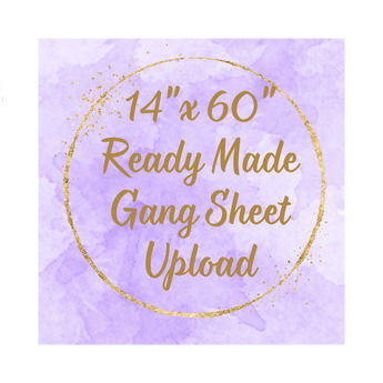 14" x 60" Custom DTF Gang Sheet Scorpio 65 Designs