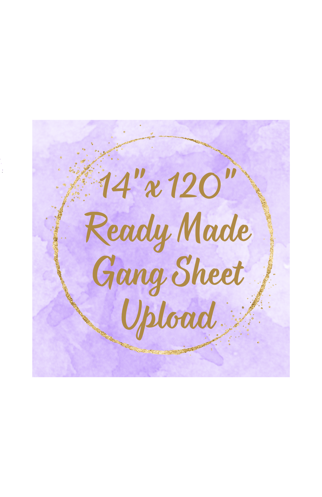 14" x 120" Custom DTF Gang Sheet Scorpio 65 Designs