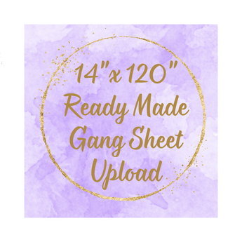 14" x 120" Custom DTF Gang Sheet Scorpio 65 Designs