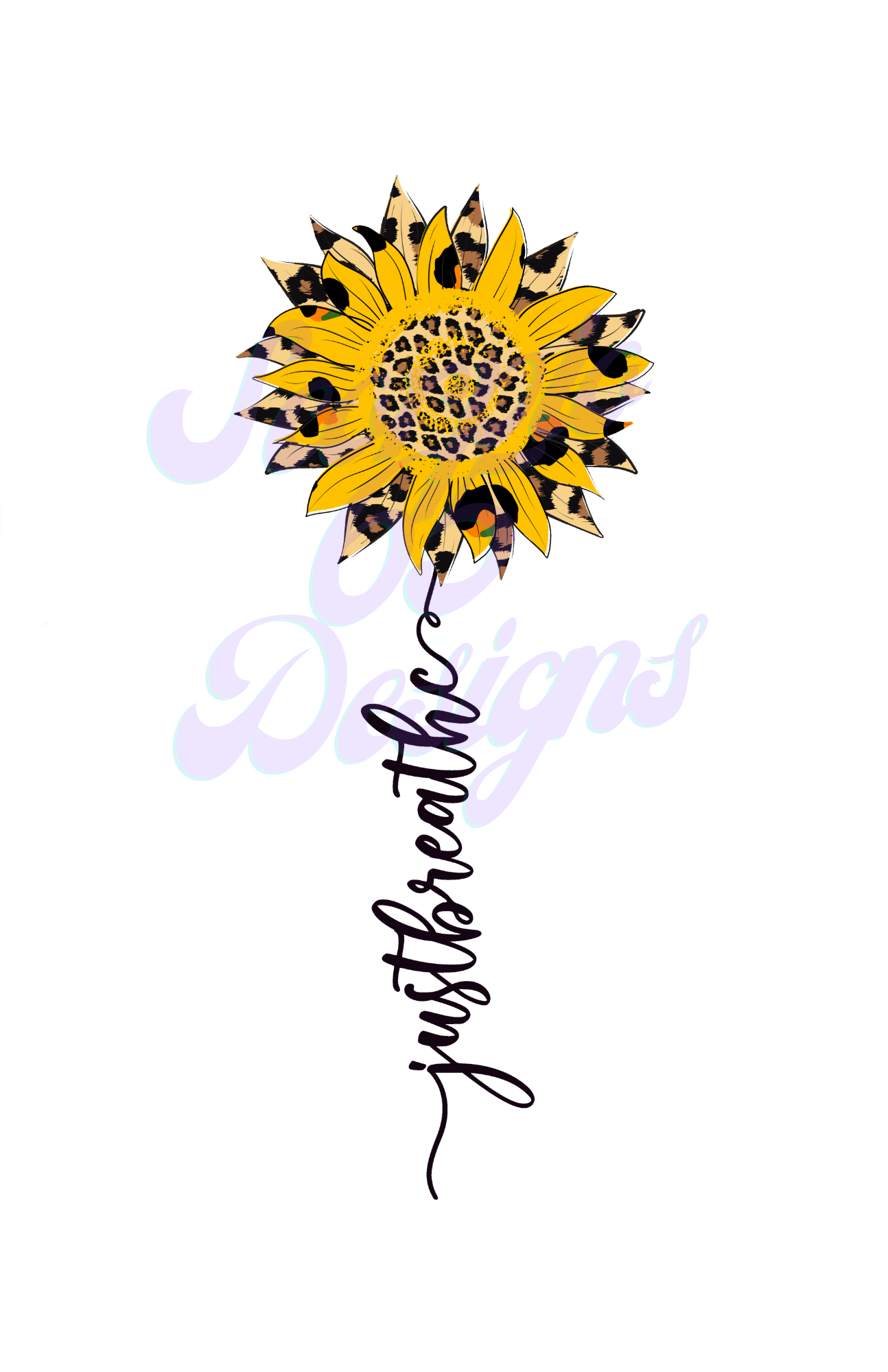 Just Breathe DTF Transfers Scorpio 65 Designs