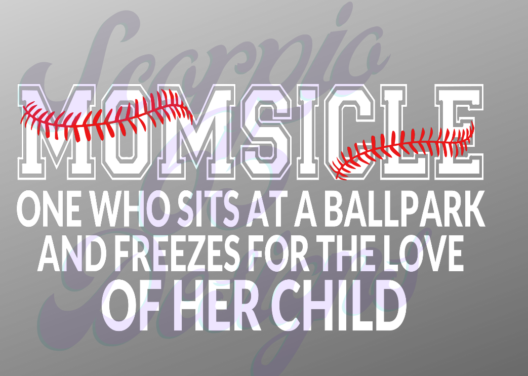 Momsicle DTF Transfers Scorpio 65 Designs