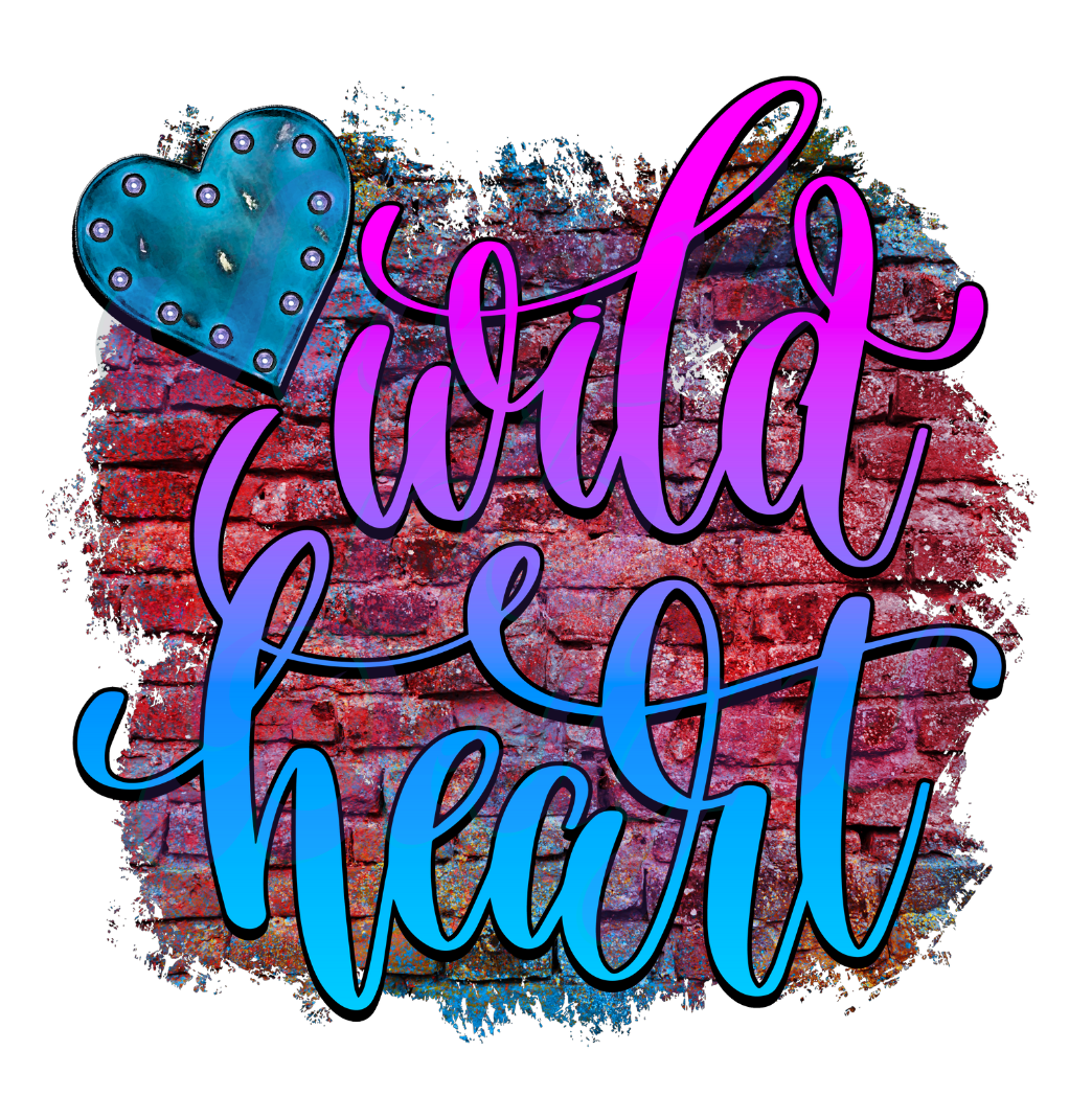 Wold Heart DTF Transfers Scorpio 65 Designs