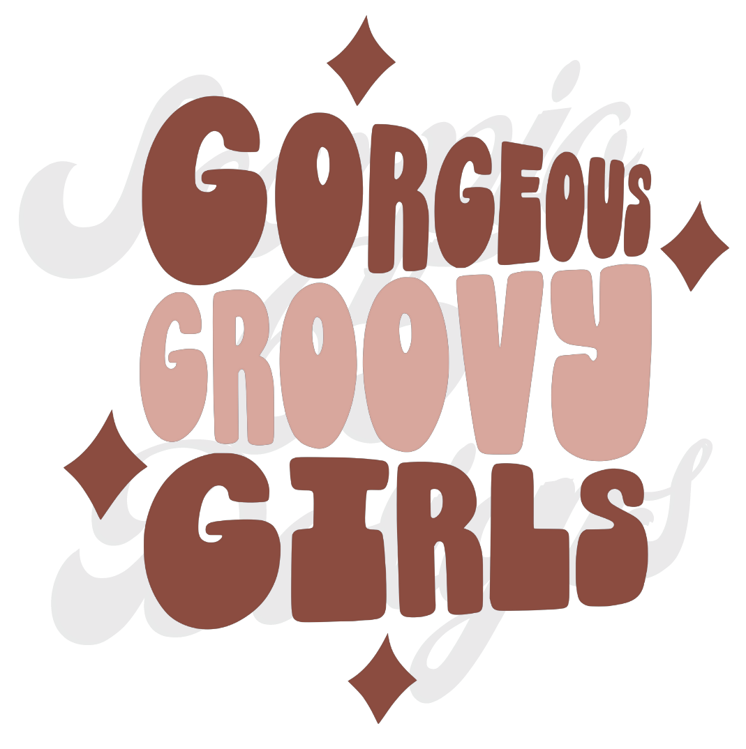 Groovy Groovy Girls DTF Transfers Scorpio 65 Designs