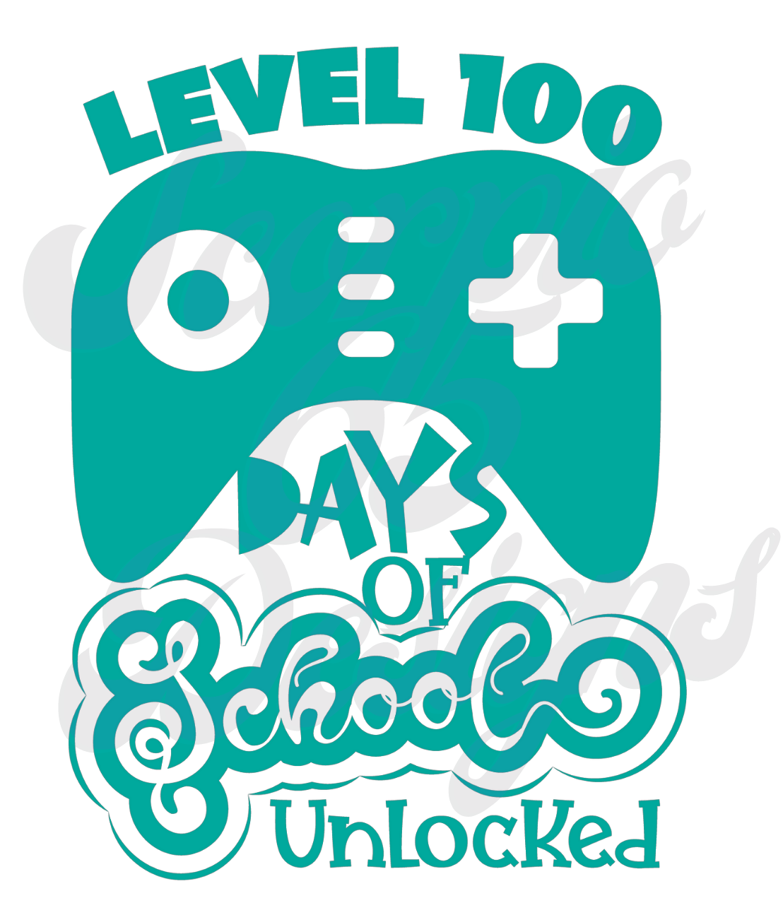 100 Days Of School Unlocked DTF Transfers Scorpio 65 Designs