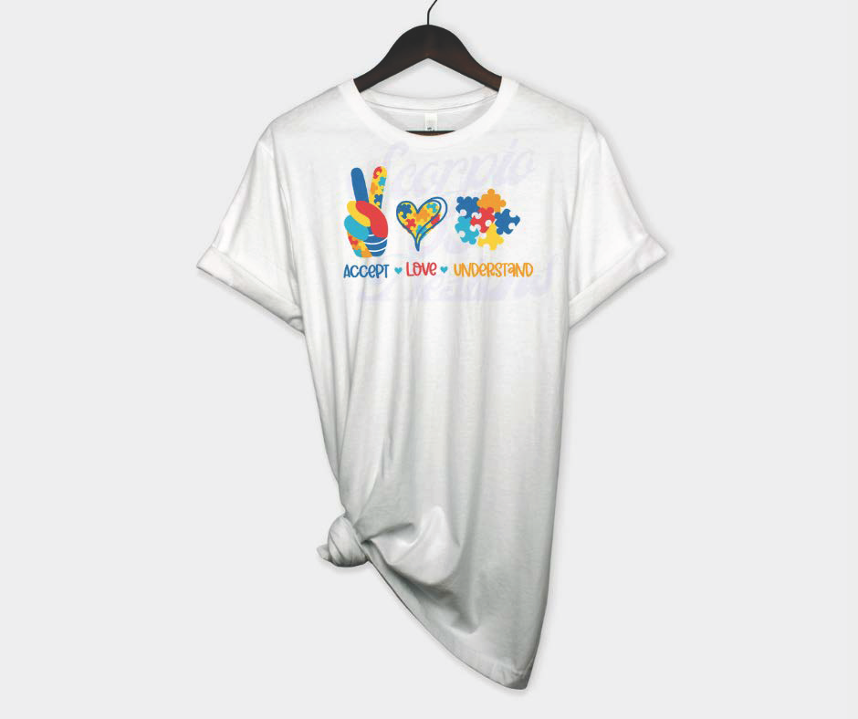 Accept - Love - Understand DTF Transfers Scorpio 65 Designs