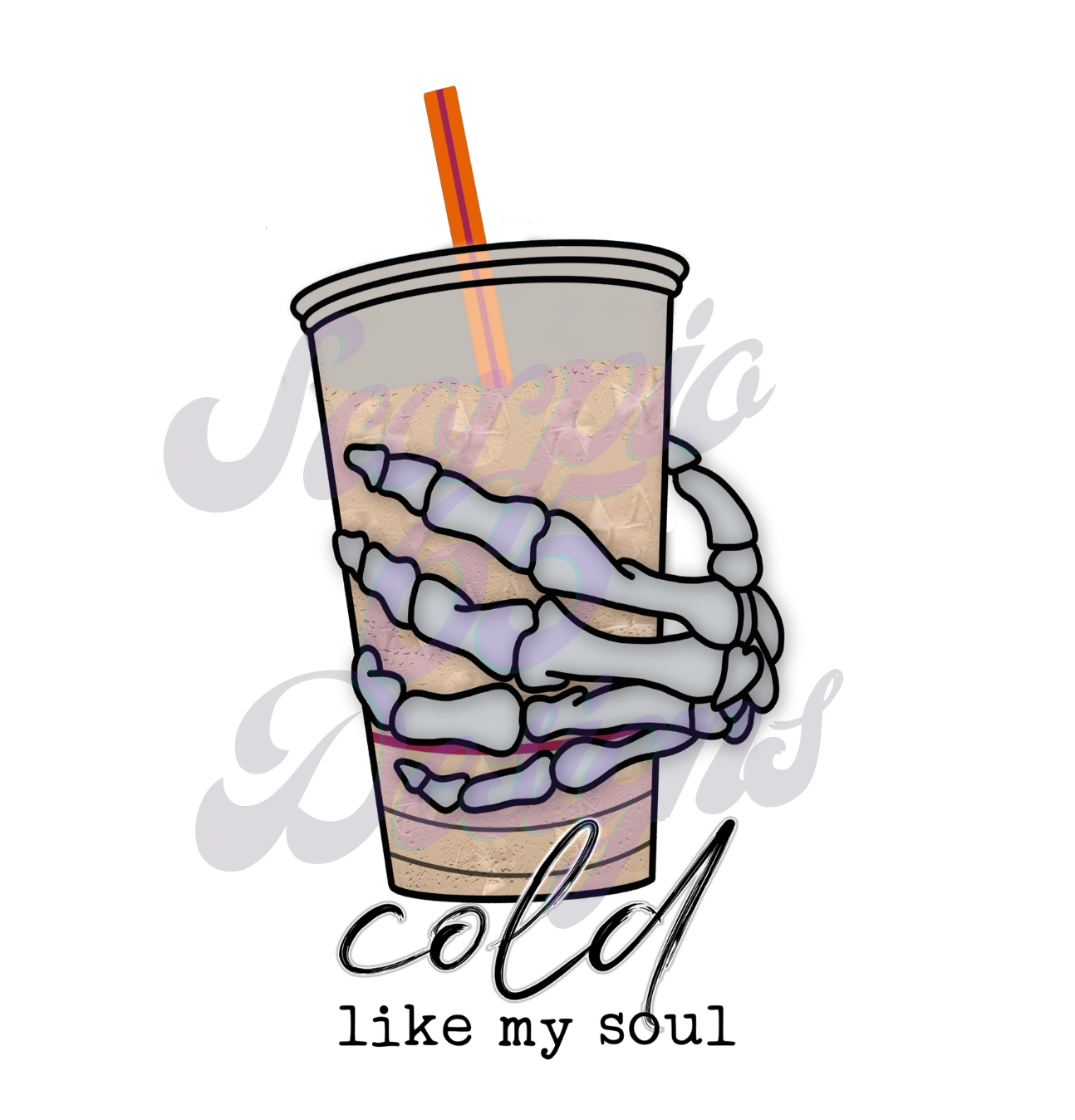 Cold Like My Soul DTF Transfers Scorpio 65 Designs