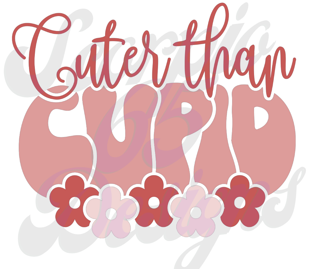 Cuter Than Cupid DTF Transfers Scorpio 65 Designs