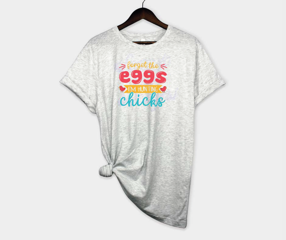 Forget Eggs Im Hunting Chics DTF Transfers Scorpio 65 Designs