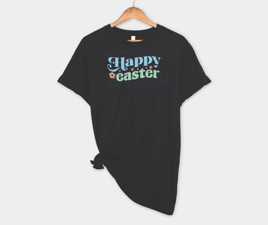 Happy Easter Ya'll (Blue & Green) DTF Transfers Scorpio 65 Designs