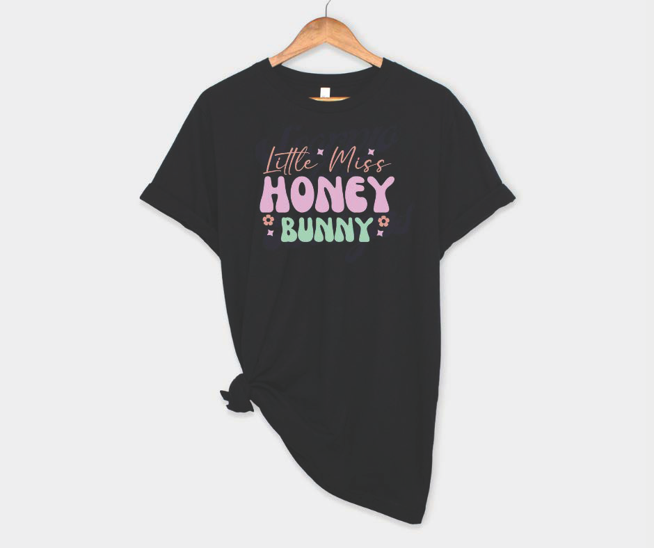 Little Miss Honey Bunny DTF Transfers Scorpio 65 Designs