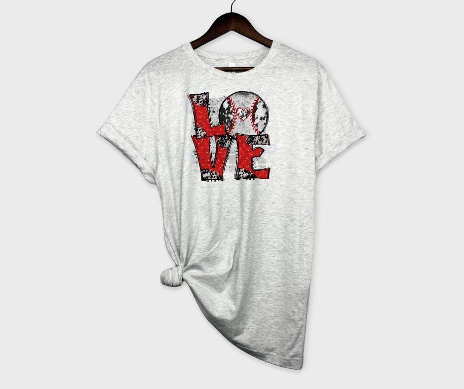 Love Baseball DTF Transfers Scorpio 65 Designs