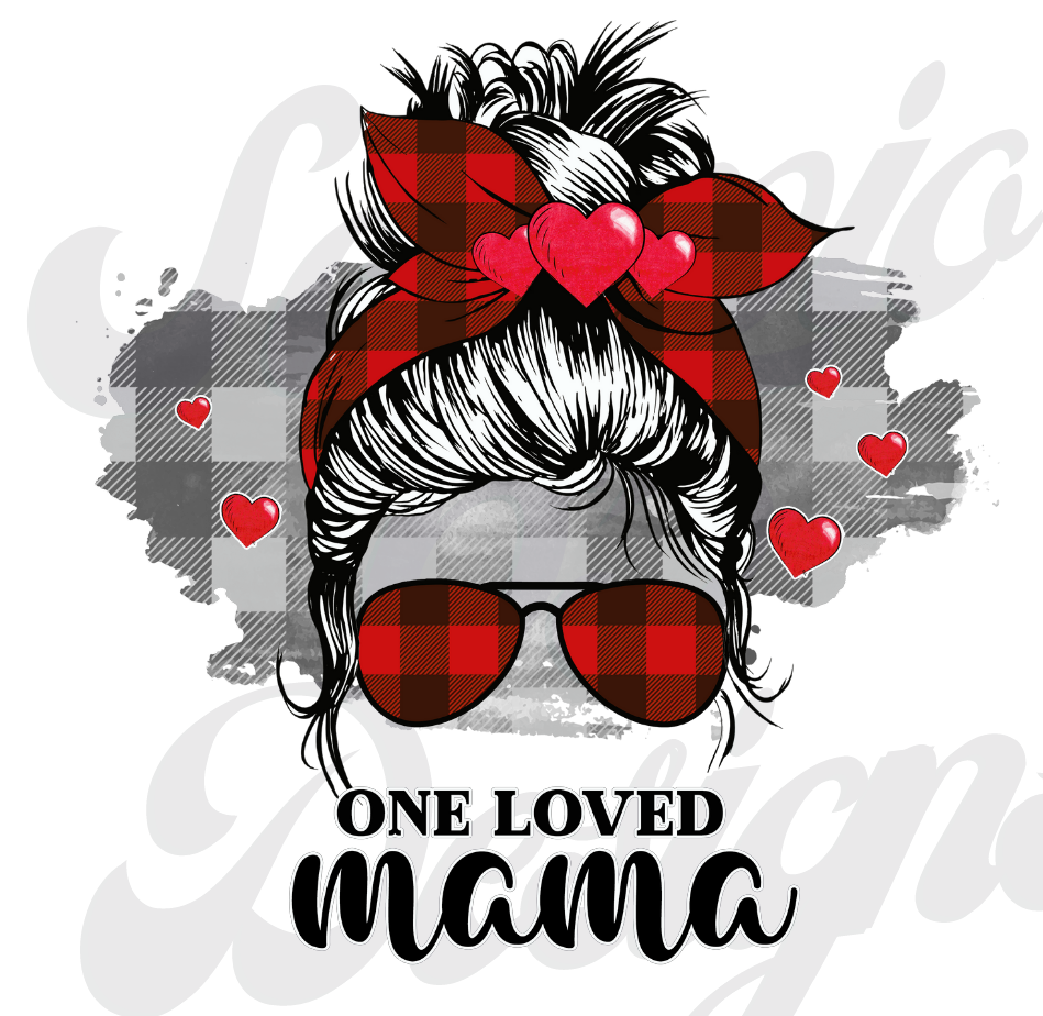 One Loved Mama DTF Transfers Scorpio 65 Designs