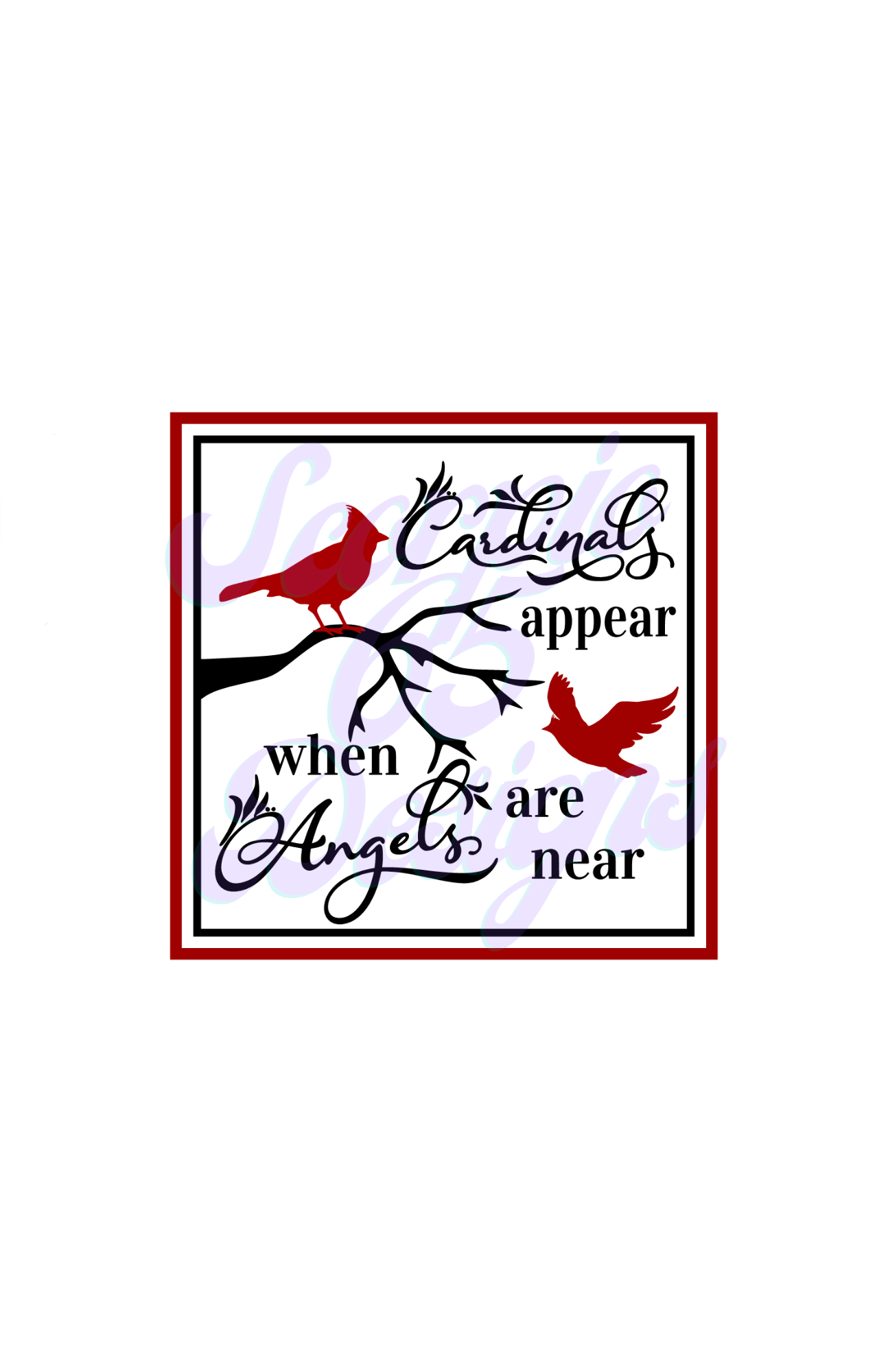 Cardinals Appear DTF Transfers Scorpio 65 Designs
