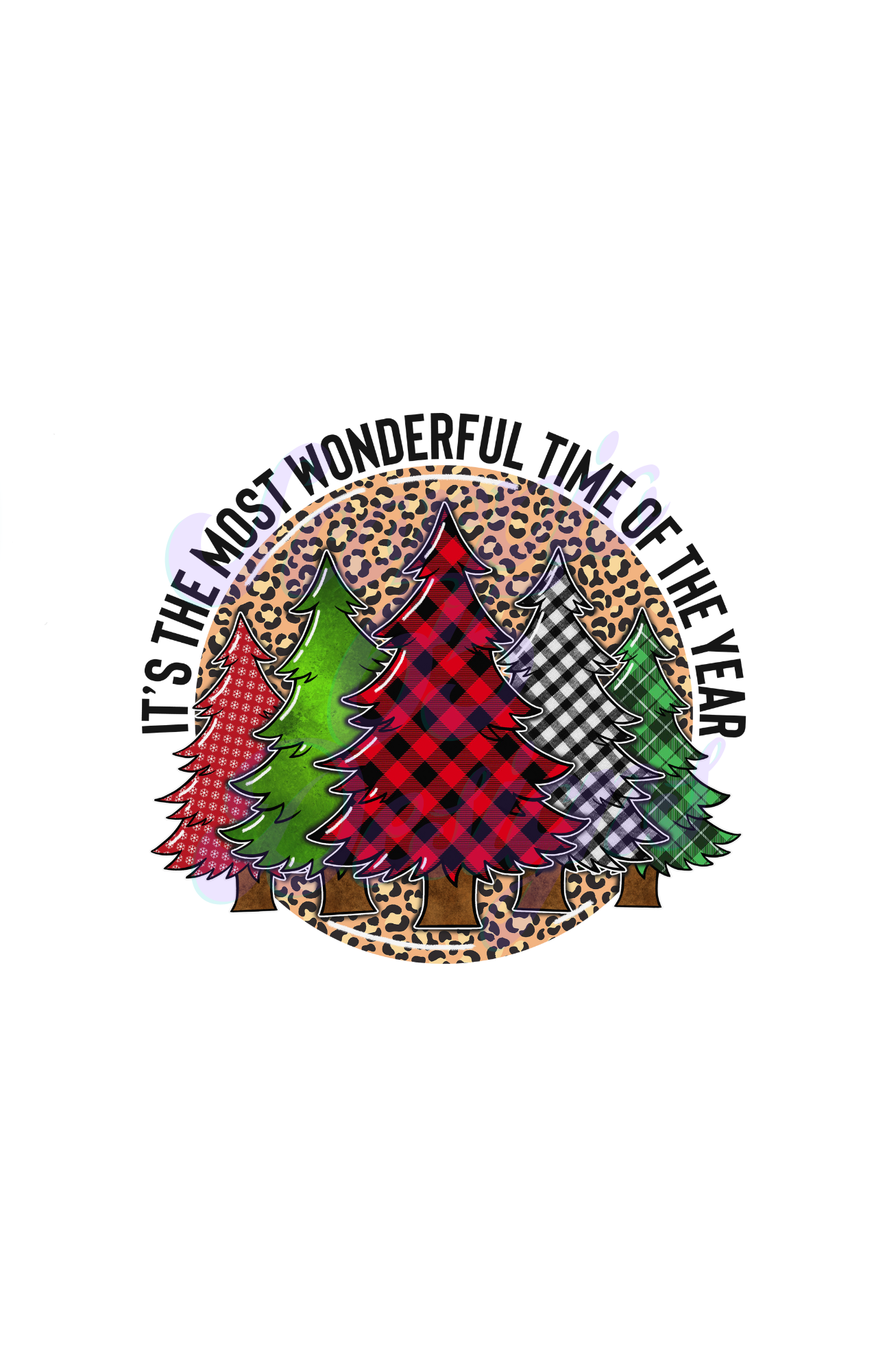 Most Wonderful Time of The Year/Trees DTF Transfers Scorpio 65 Designs