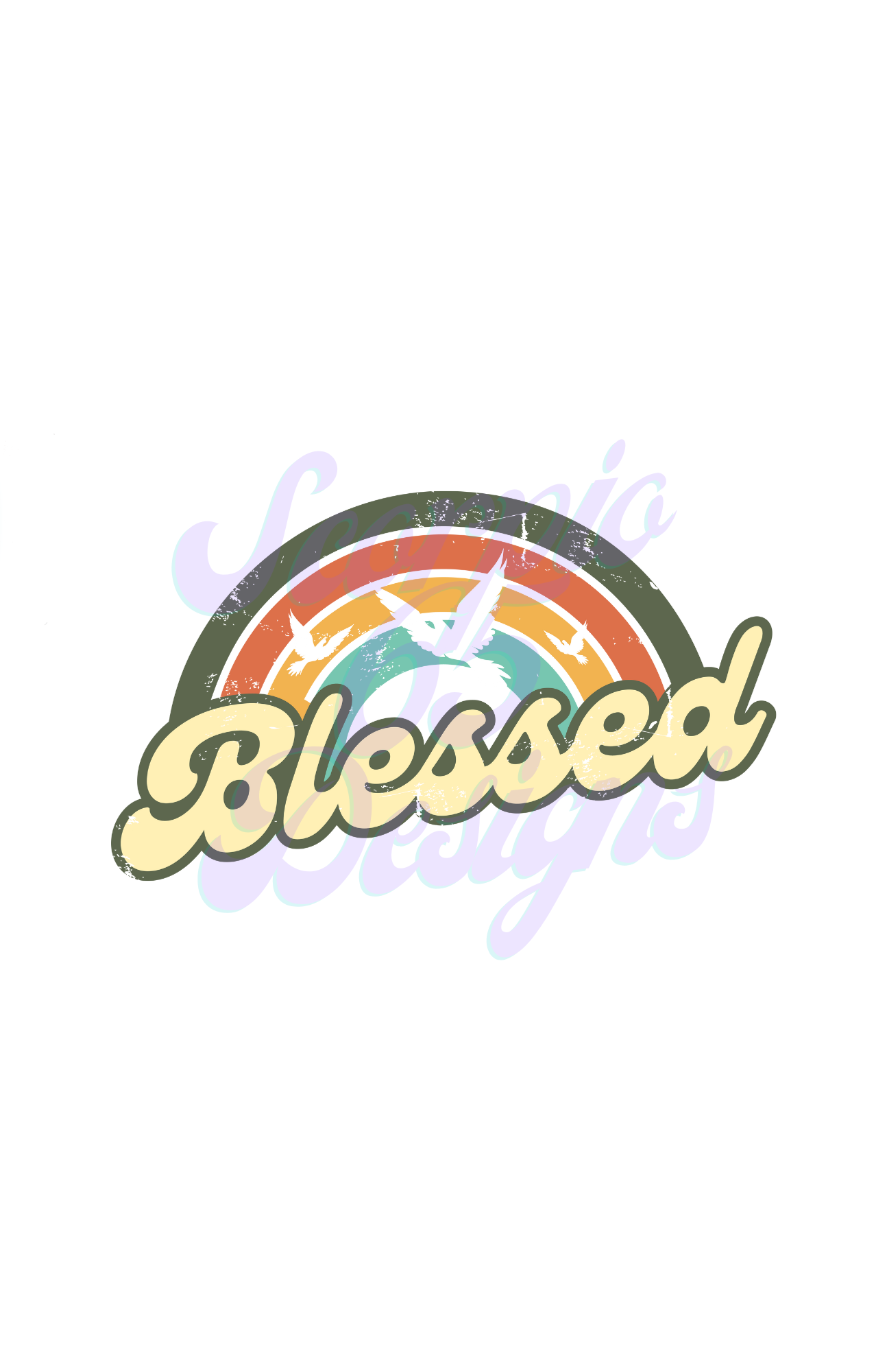 Blessed DTF Transfers Scorpio 65 Designs