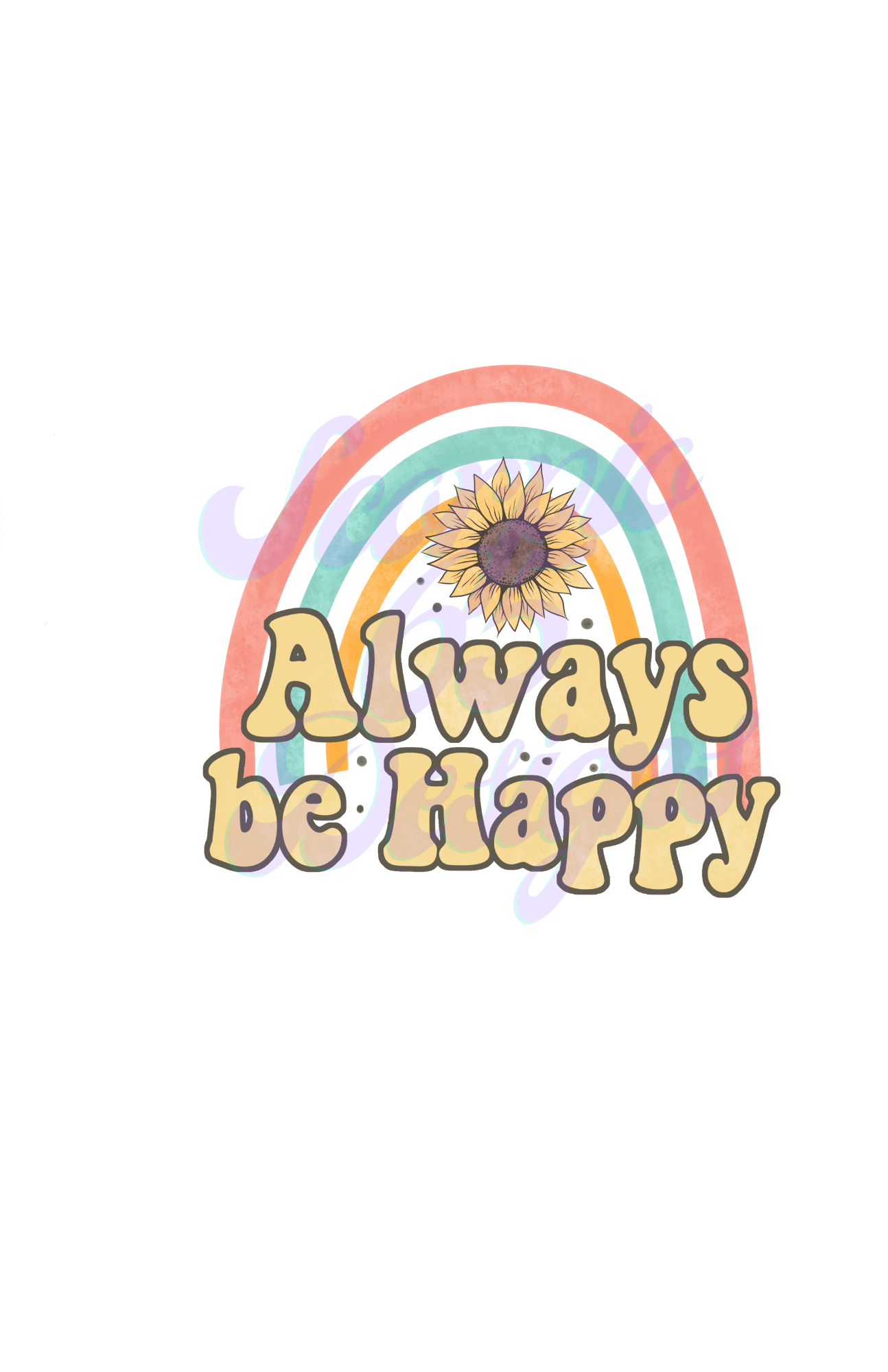 Always Be Happy DTF Transfers Scorpio 65 Designs