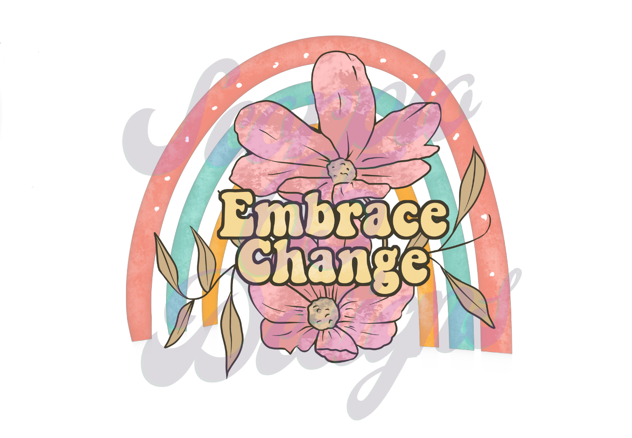 Embrace Change DTF Transfers Scorpio 65 Designs