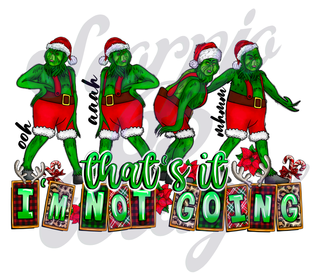 Grinch Coffee- DTF Transfer Scorpio 65 Designs