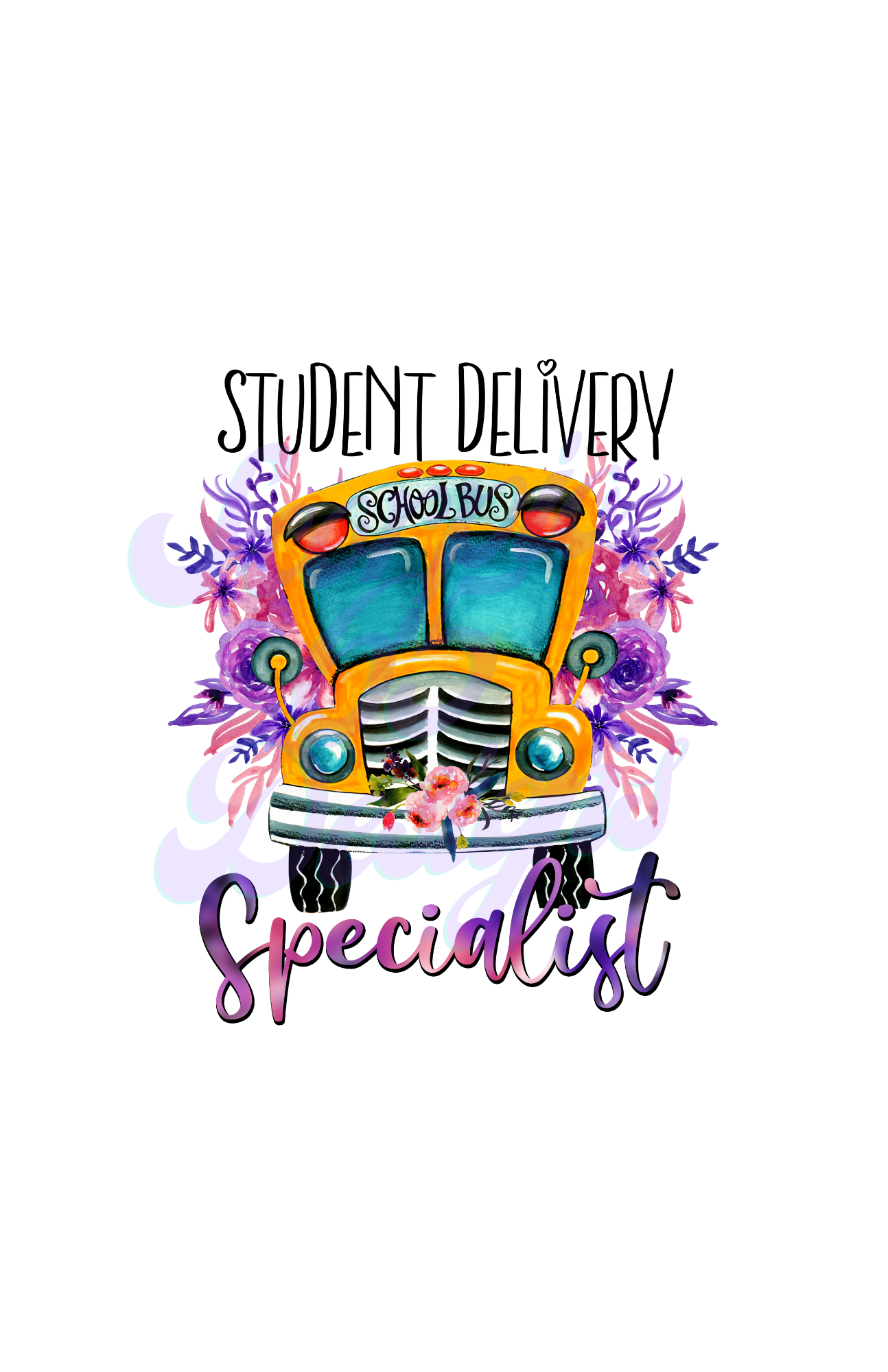 Student Delivery Specialist DTF Transfers Scorpio 65 Designs
