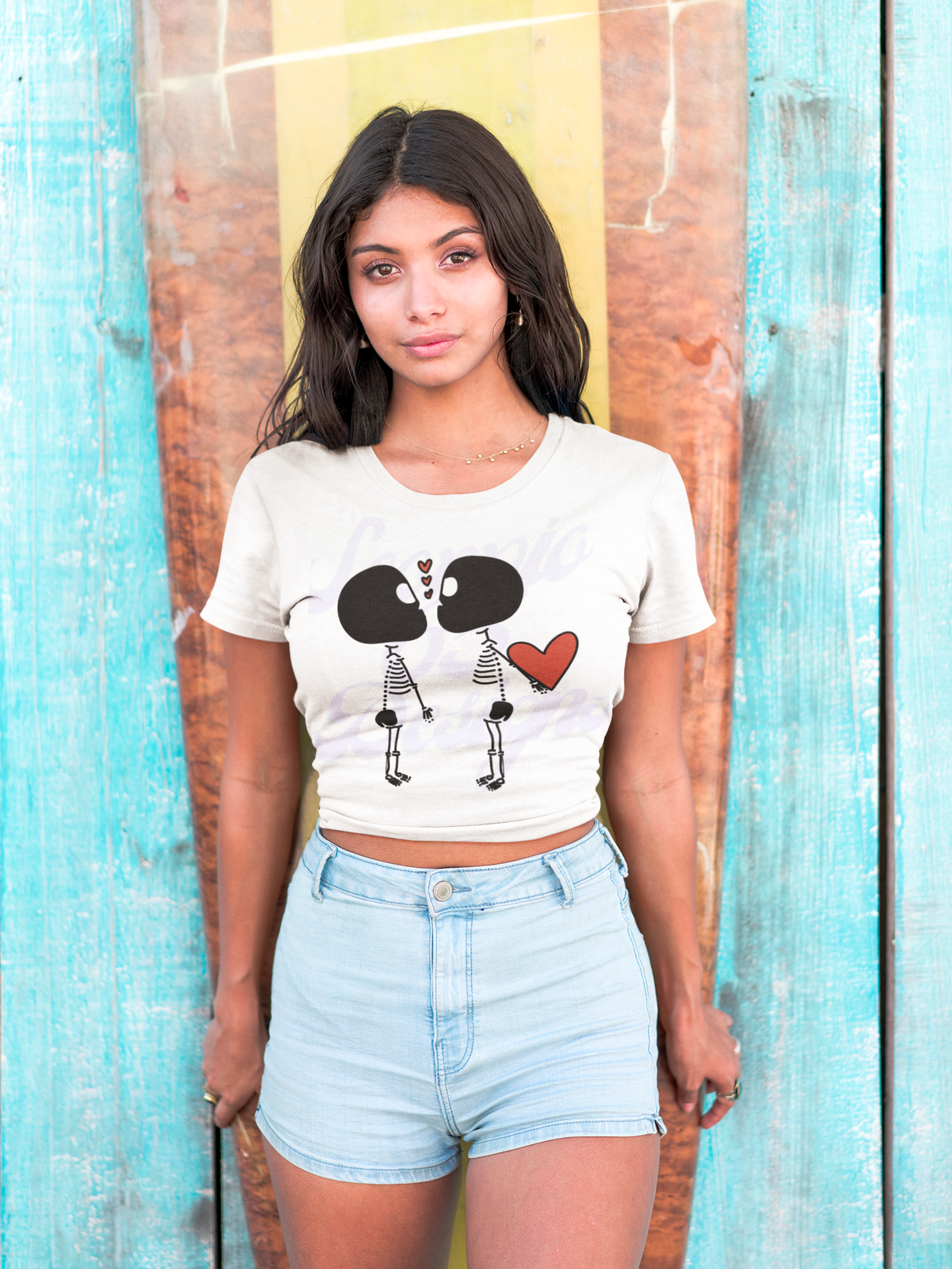 Skeleton Love DTF Transfers Scorpio 65 Designs