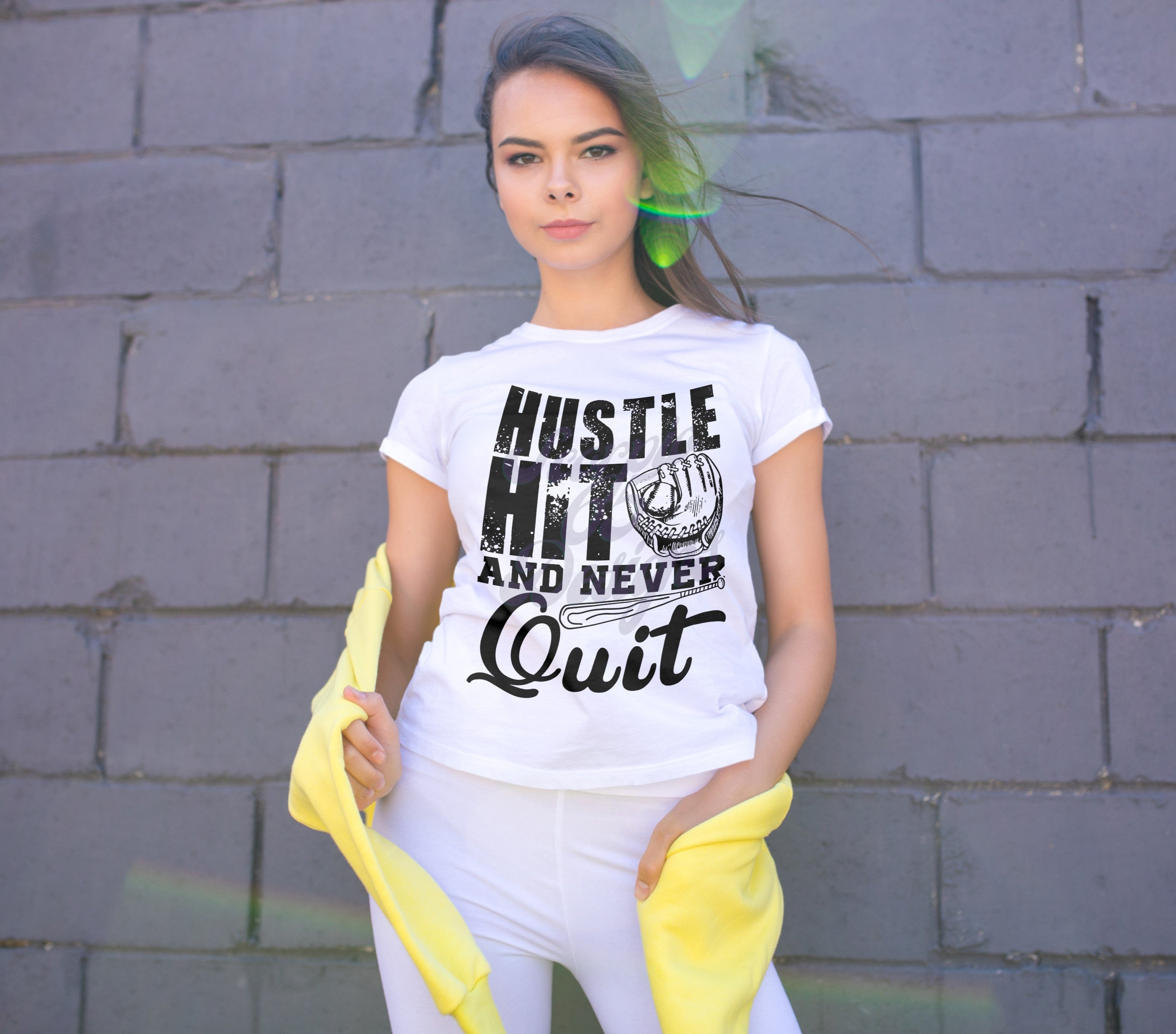Hit Hustle Never Quit DTF Transfers Scorpio 65 Designs
